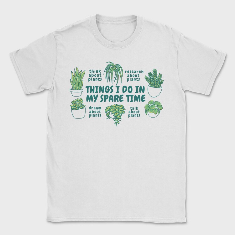 Cute Plants Love, Tricou Barbati (Unisex)