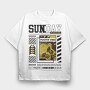 Sunday 1, Tricou Oversize Barbati (Unisex)