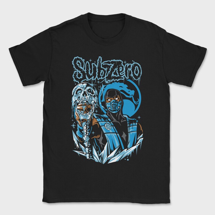 Subzero Mortal Kombat, Tricou Barbati (Unisex)