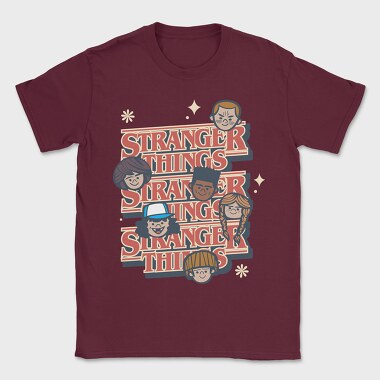 Stranger Things 8, Tricou Barbati (Unisex)