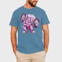 Muscle Rabbit, Tricou Barbati (Unisex)