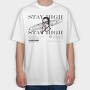 Stay High 1, Tricou Oversize Barbati (Unisex)