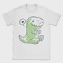Cute T Rex Plushie, Tricou Barbati (Unisex)