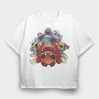 Cute Tarantulas, Tricou Oversize Barbati (Unisex)