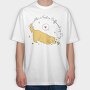 Cute Labrador Dog All I Need, Tricou Oversize Barbati (Unisex)