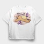 Cute Tired Sloth Not Today, Tricou Oversize Barbati (Unisex)