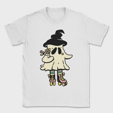 Cute Witch Ghost, Tricou Barbati (Unisex)