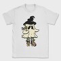 Cute Witch Ghost, Tricou Barbati (Unisex)