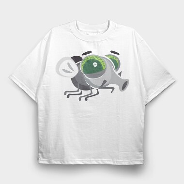 Cyberfly, Tricou Oversize Barbati (Unisex)