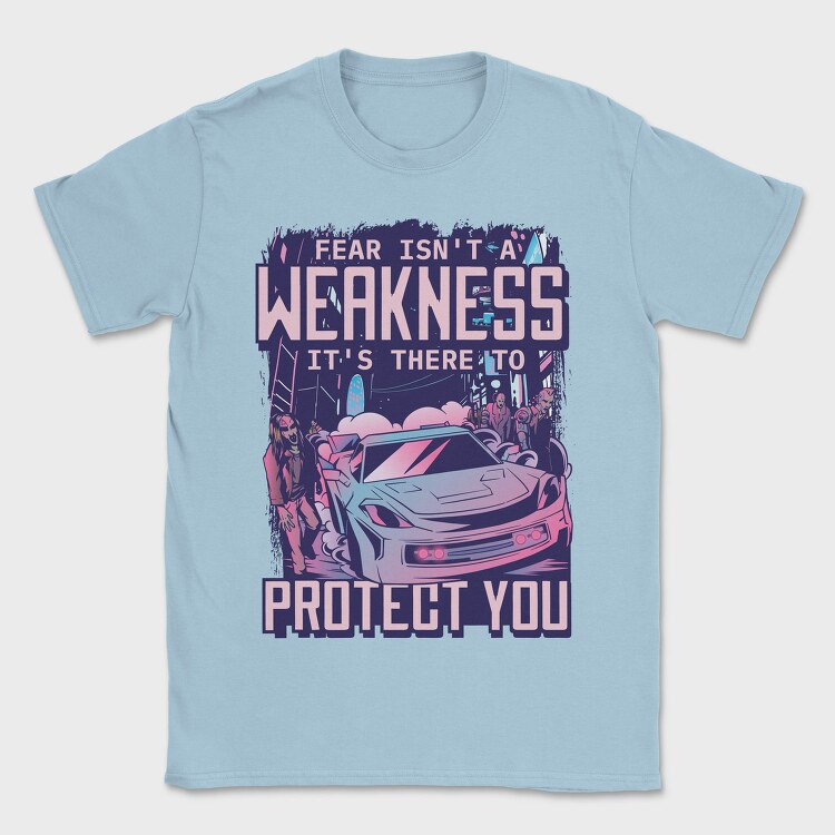 Cyberpunk Car With Zombies, Tricou Barbati (Unisex)