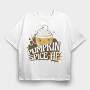 Cute Pumpkin Spice, Tricou Oversize Barbati (Unisex)