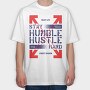 Stay Humble 2, Tricou Oversize Barbati (Unisex)