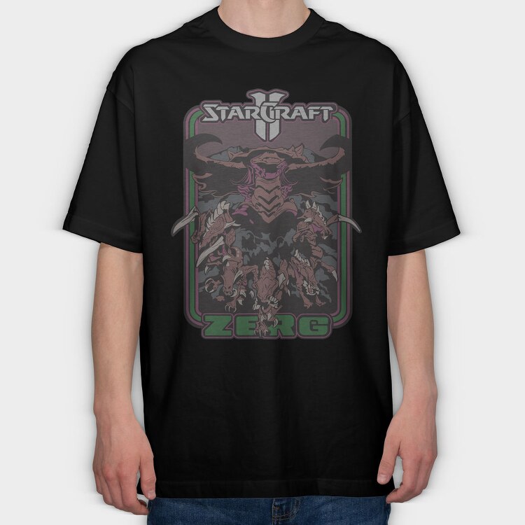Starcraft 3, Tricou Oversize Barbati (Unisex)
