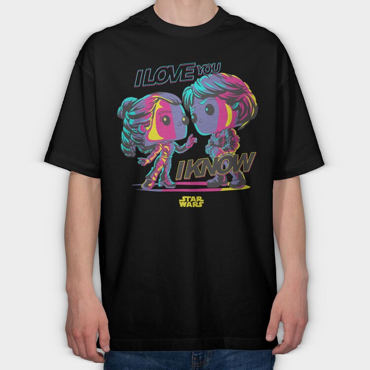 Star Wars 7, Tricou Oversize Barbati (Unisex)