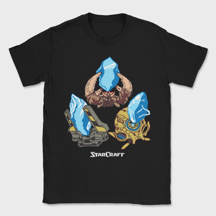 Starcraft 9, Tricou Barbati (Unisex)