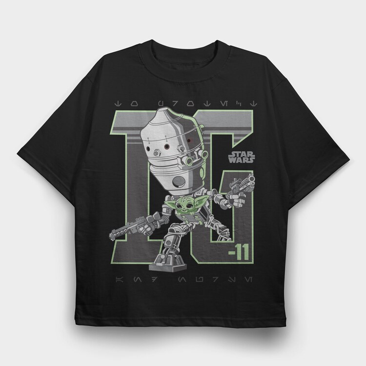 Star Wars 8, Tricou Oversize Barbati (Unisex)