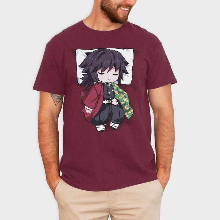 Demon Slayer Pillow 5, Tricou Barbati (Unisex)