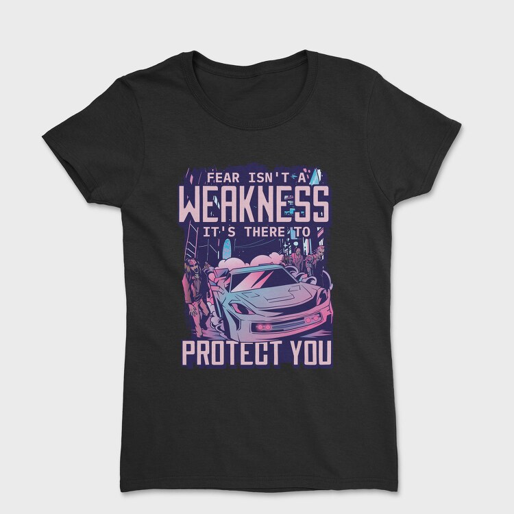 Cyberpunk Car With Zombies, Tricou Femei