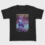 Cyberpunk Skater Cat, Tricou Copii
