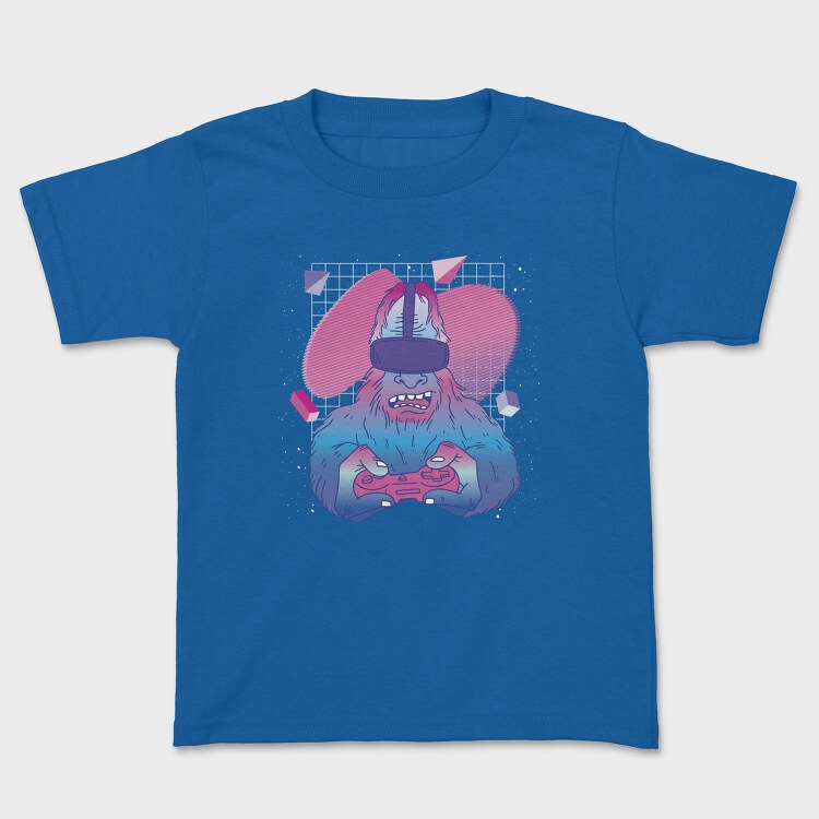 Bigfoot Vaporwave Vr, Tricou Copii