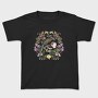 Bird In Floral Wreath Tote Flowers Live, Tricou Copii