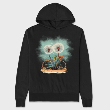 Dandelions Bike, Hanorac Oversize Barbati (Unisex)