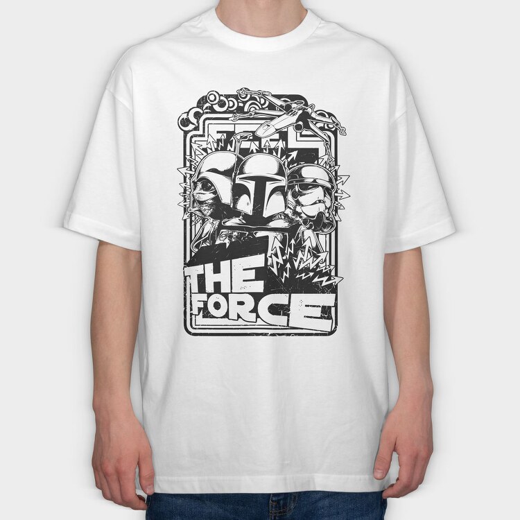 Star Wars 21, Tricou Oversize Barbati (Unisex)