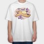 Cute Tired Sloth Not Today, Tricou Oversize Barbati (Unisex)