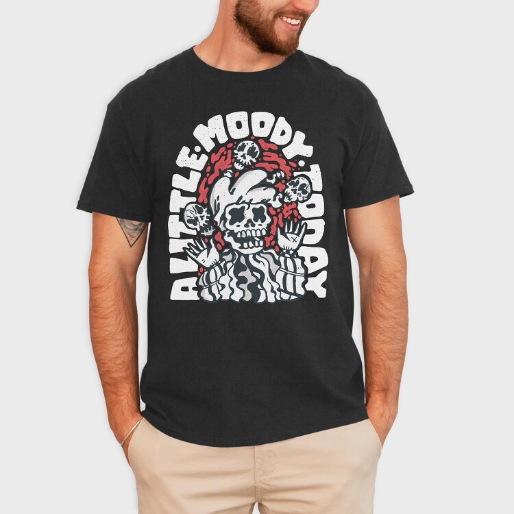Moody Skeleton, Tricou Barbati (Unisex)