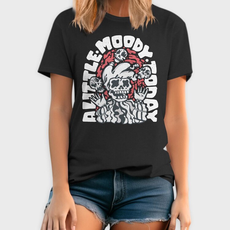 Moody Skeleton, Tricou Barbati (Unisex)