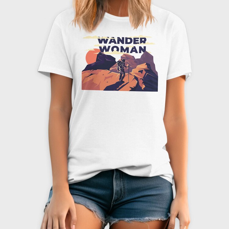Wander Woman, Tricou Barbati (Unisex)