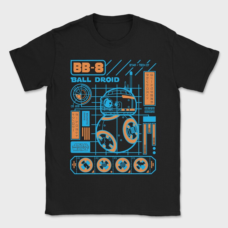 Star Wars 2, Tricou Barbati (Unisex)