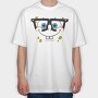 SpongeBob face 8, Tricou Oversize Barbati (Unisex)