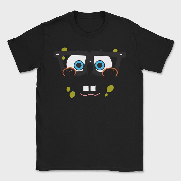 SpongeBob face 8, Tricou Barbati (Unisex)