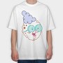 SpongeBob Faces 12, Tricou Oversize Barbati (Unisex)