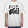 Black Rat Gothic Rodent, Tricou Oversize Barbati (Unisex)