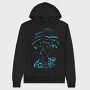 Dark Creature Demon Horns Darkness, Hanorac Oversize Barbati (Unisex)