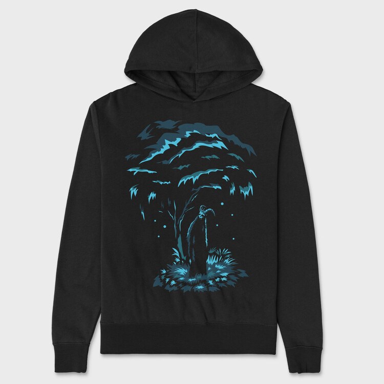 Dark Creature Nature Demon Darkness, Hanorac Oversize Barbati (Unisex)