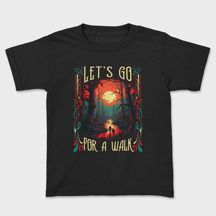 Dark Forest Horror Woods, Tricou Copii