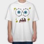 SpongeBob face 6, Tricou Oversize Barbati (Unisex)