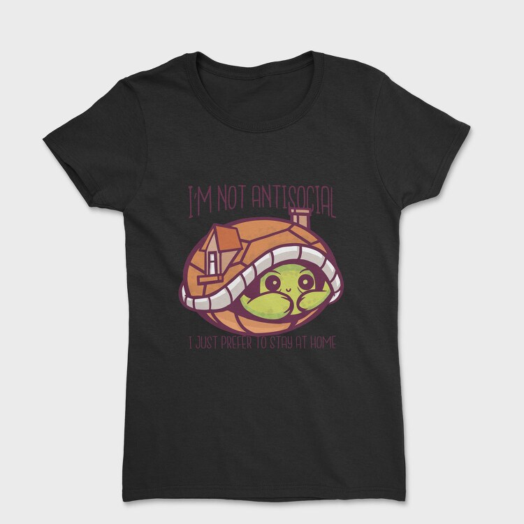 Cute Turtle Funny, Tricou Femei