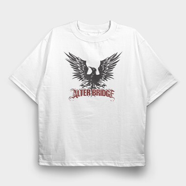 ALTER BRIDGE Black Bird, Tricou Oversize Barbati (Unisex)
