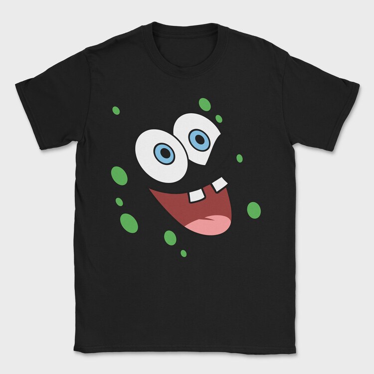 SpongeBob Faces 17, Tricou Barbati (Unisex)