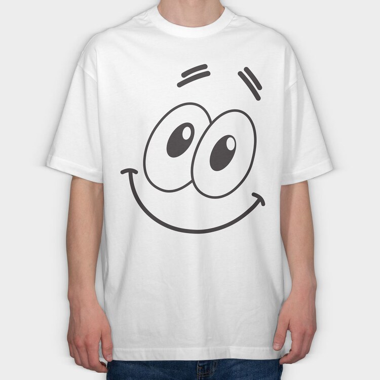 SpongeBob Faces 16, Tricou Oversize Barbati (Unisex)