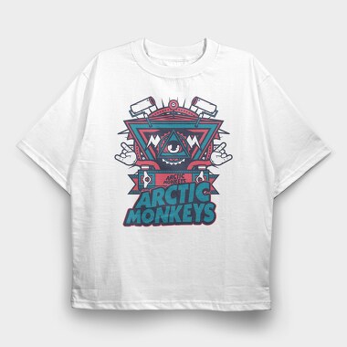 ARCTIC MONKEYS Art1, Tricou Oversize Barbati (Unisex)