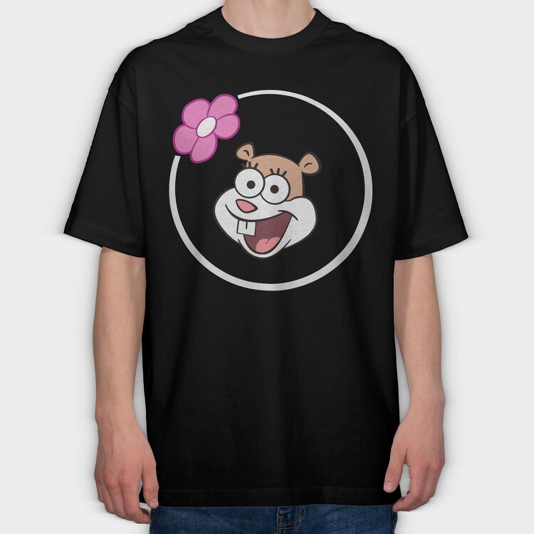 SpongeBob Faces 8, Tricou Oversize Barbati (Unisex)