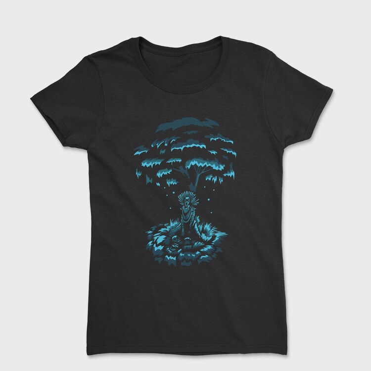 Dark Creature Creepy Demon Darkness, Tricou Femei