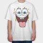 SpongeBob face 3, Tricou Oversize Barbati (Unisex)