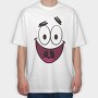SpongeBob Faces 2, Tricou Oversize Barbati (Unisex)