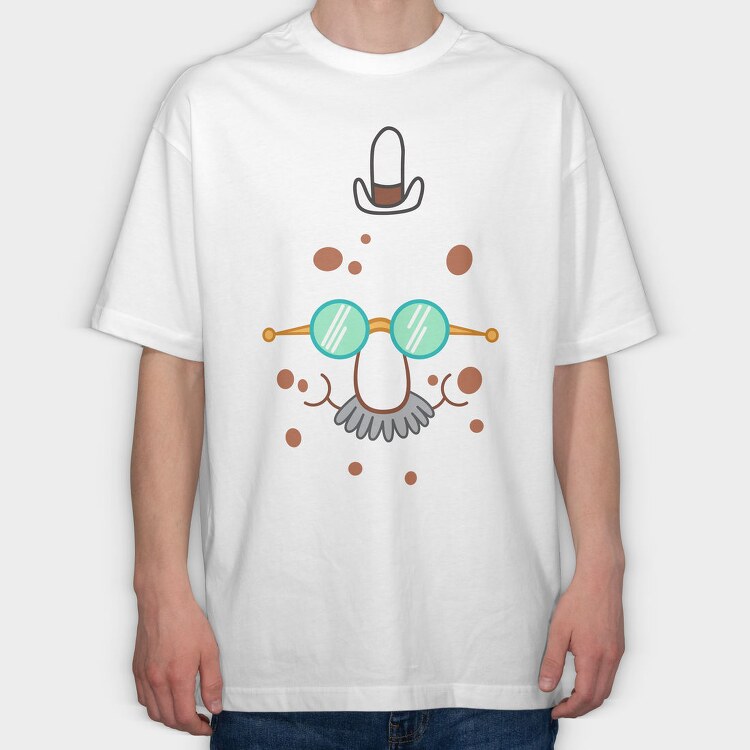 SpongeBob Faces 14, Tricou Oversize Barbati (Unisex)